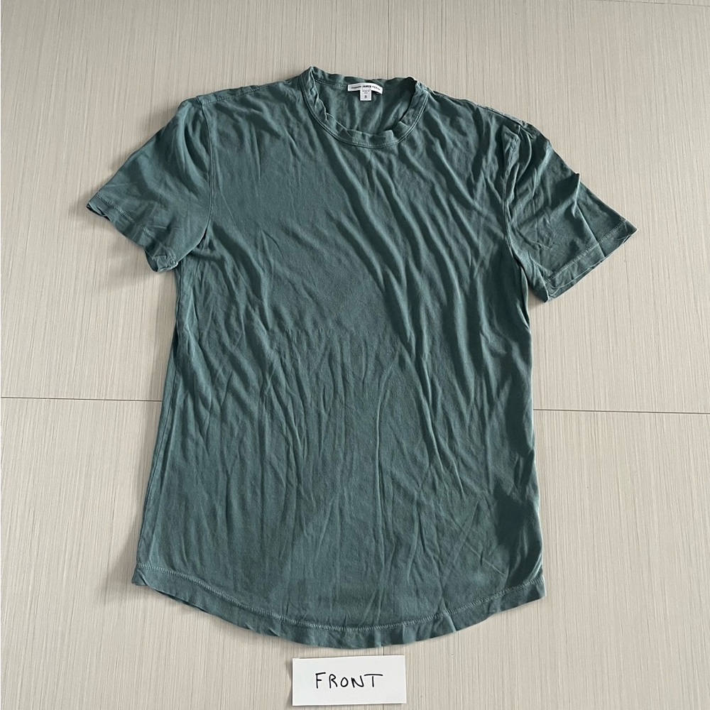 James Perse Green Short Sleeve Tee